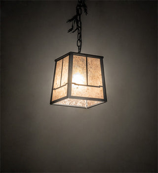 8 Square Pine Branch Valley View Pendant