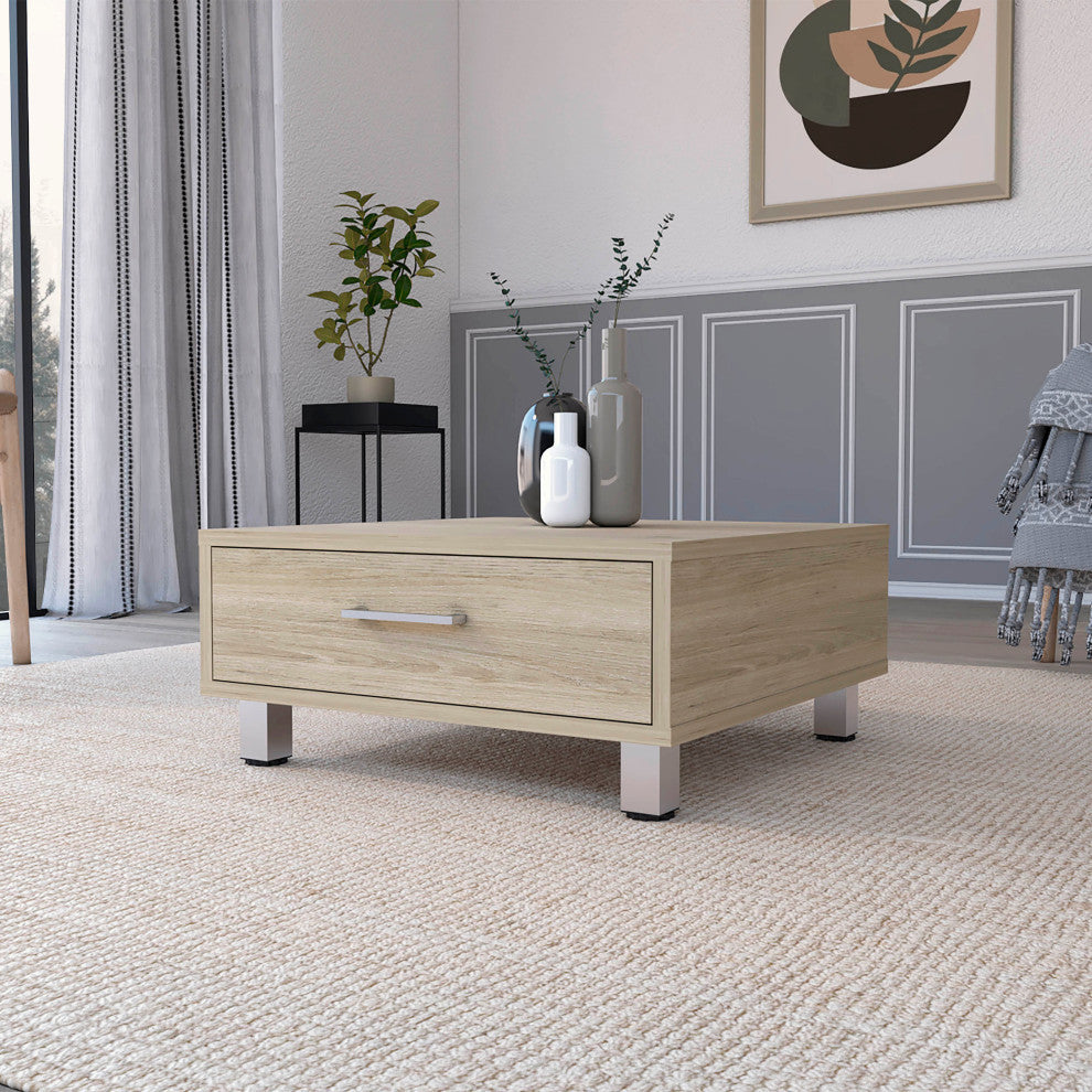 Kabul Coffee Table, Light Pine