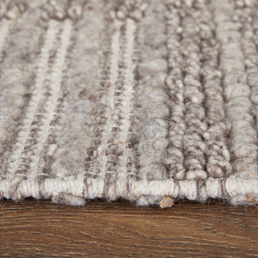 Herrick T8021 Modern/Casual Area Rug, Taupe/Ivory, 5'x8'