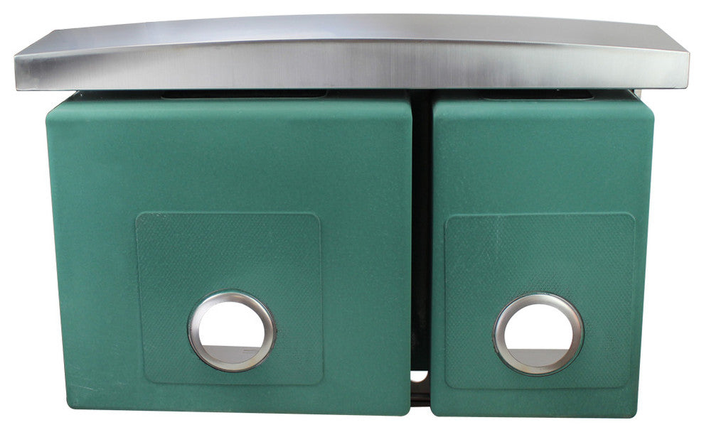 Transolid Diamond 16 Gauge 60/40 Double Dual Mount Stainless Steel Sink