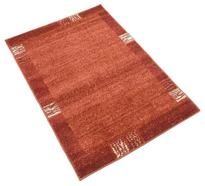 Unique Loom Rust Red Del Mar Sarah 2' 2 x 3' 0 Area Rug