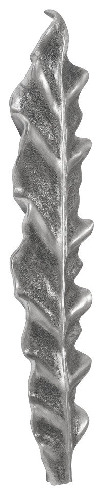 Petiole Wall Leaf, Silver, Medium, Version A