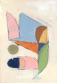 36x53 Whimsical Puzzle IV, Unframed Artwork