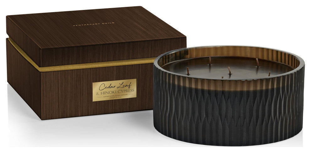 Cedar Leaf and Hinoki Cypress 6-Wick Scented Jar Candle