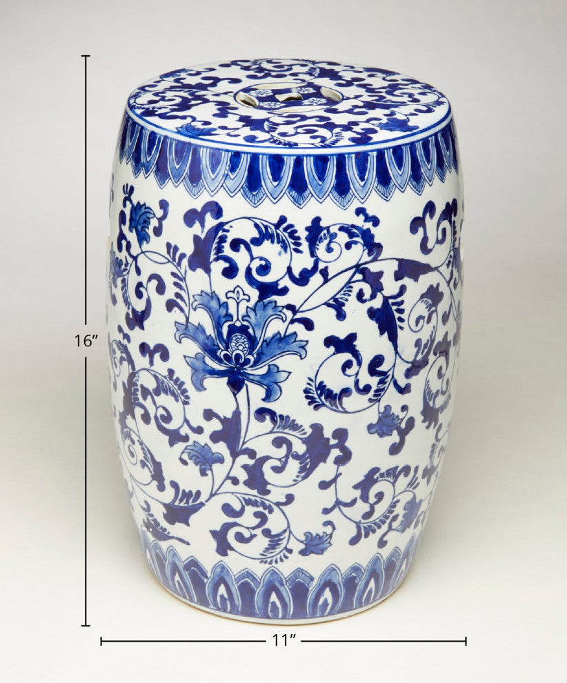 Huron Ceramic Garden Stool