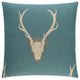 Uncle Buck Pillow - Teal
