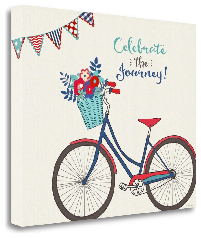 "Simply Celebrate Life" By Jo Moulton, Giclee Print on Gallery Wrap Canvas