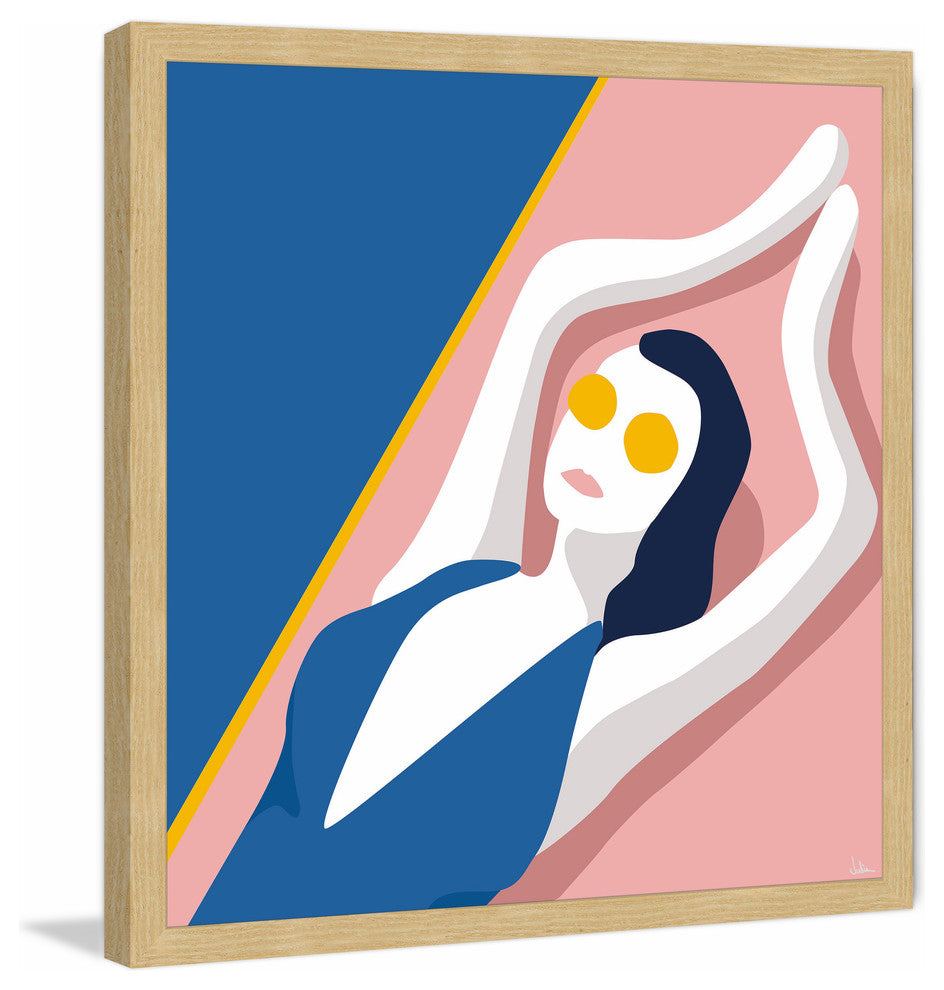 "Lovely Day" Framed Painting Print, 24"x24"