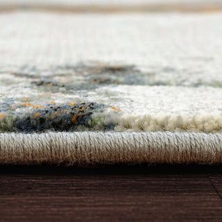 Eclipse Gray And Multicolor Area Rug, 3.11'x5.7'