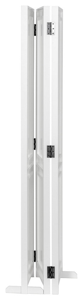 Lala Room Divider, White