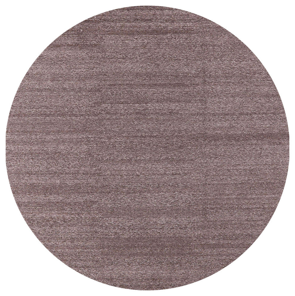 Ahgly Company Indoor Round Mid-Century Modern Area Rugs, 3' Round