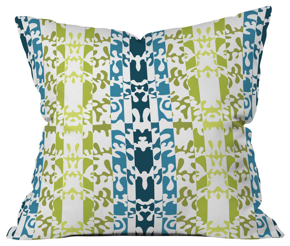 Deny Designs Karen Harris Jackson Street Cool Outdoor Throw Pillow