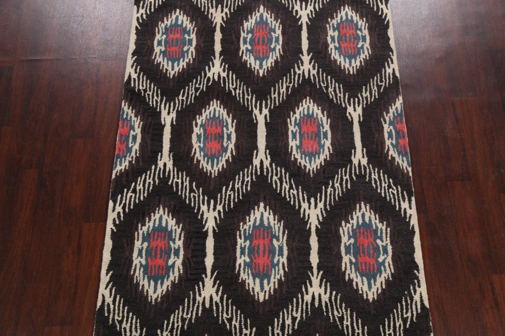 Abstract Contemporary Oriental Area Rug Hand-tufted Wool Carpet 5x8
