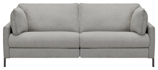 Juliett 80" Modern Power Reclining Sofa, Gray Pebble