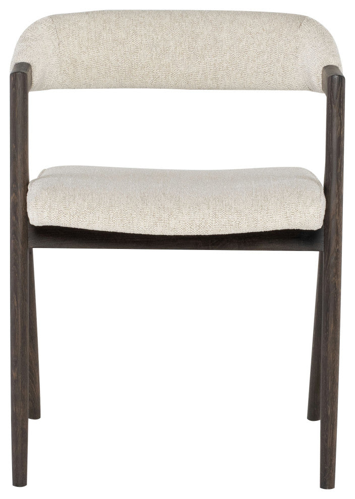 Anita Shell Fabric Dining Chair