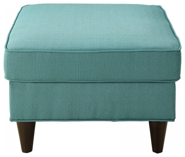 Modern Contemporary Ottoman, Laguna Fabric