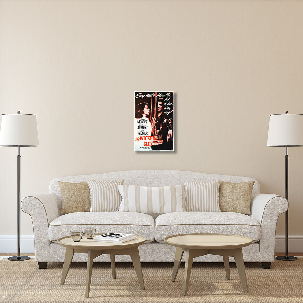 "Wicked City" Stretched Canvas Giclee by Hollywood Photo Archive, 20x30"
