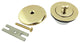 Showerscape Twist and Close Tub Drain Conversion Kit, Polished Brass