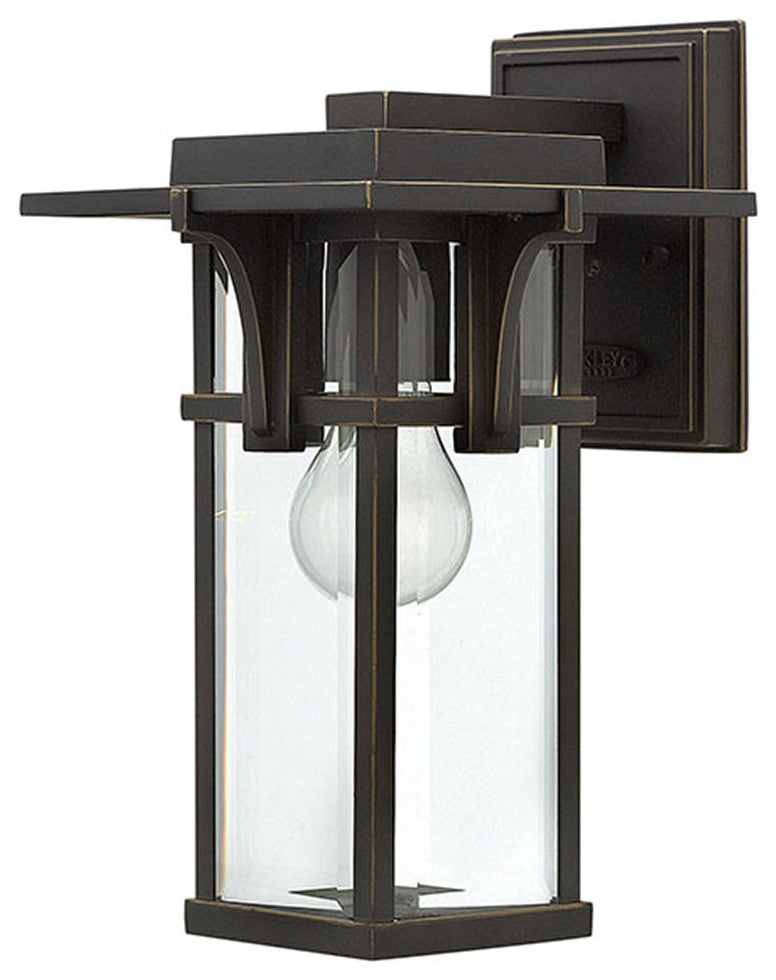 Outdoor Manhattan 1-Light, Oil Rubbed Bronze