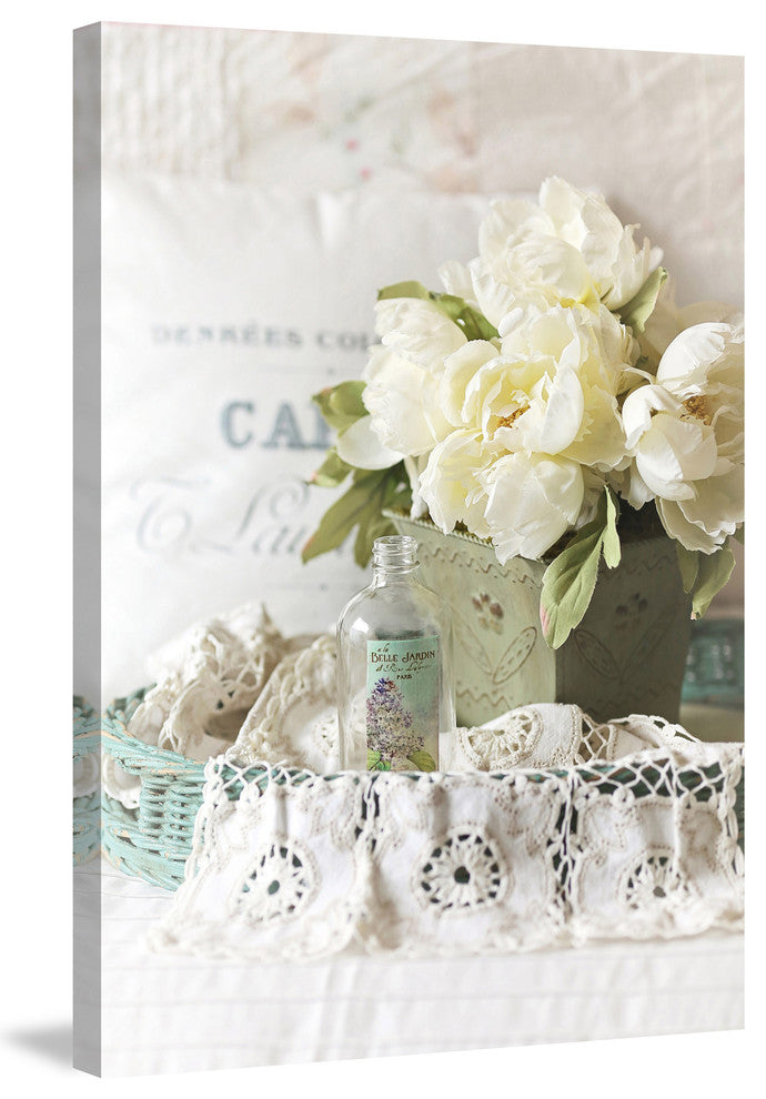 Marmont Hill, "Belle Jardin" by Sylvia Cook Painting on Wrapped Canvas, 40x60