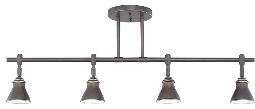 Quoizel QTR10054PN Four Light Track Light Denning Palladian Bronze