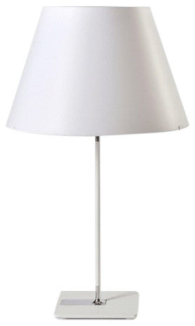 One Table Lamp, 19.7", White