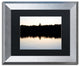 Nicole Dietz 'In The Shadows Of Sunset' Matted Art, Silver Frame, Black, 14x11
