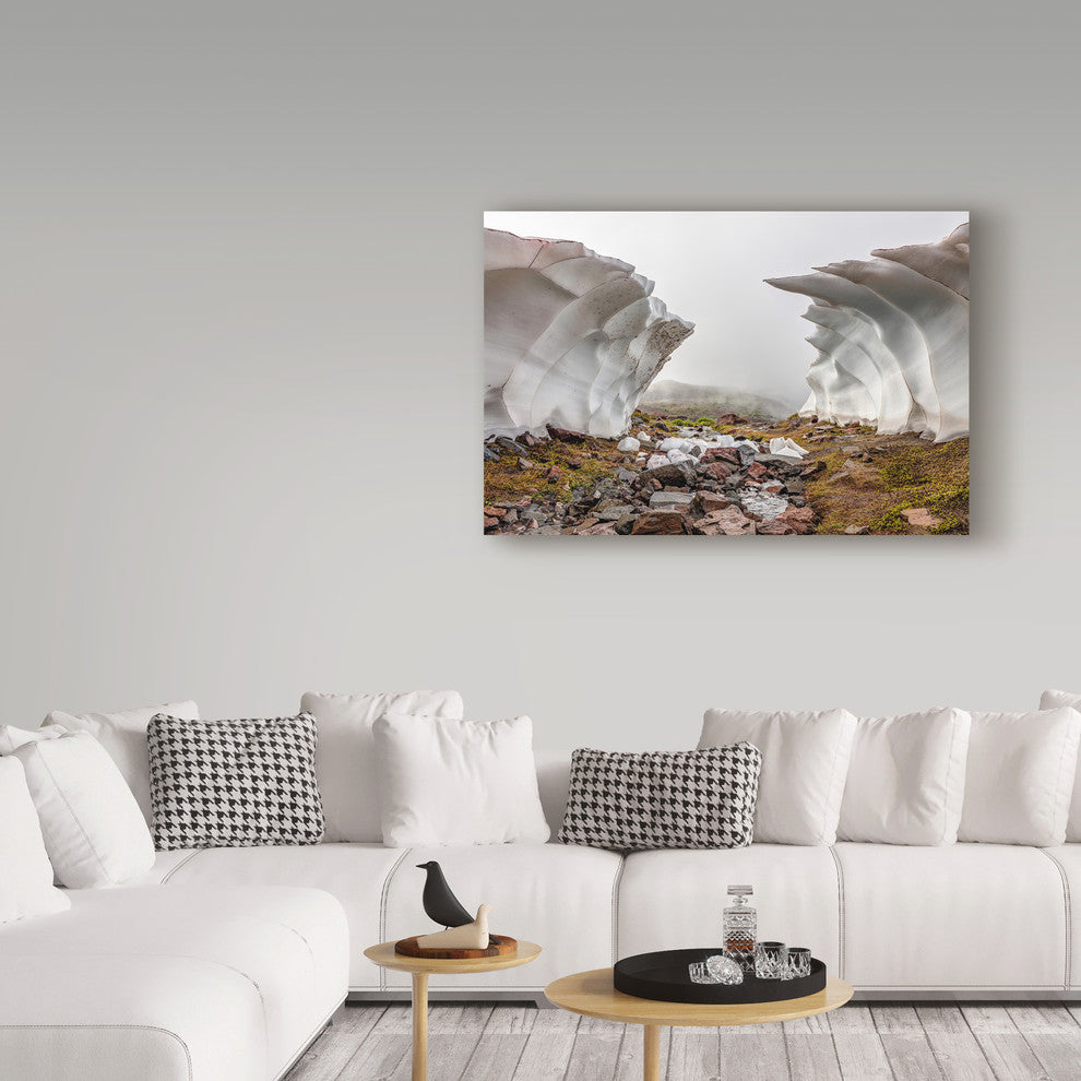 Pierre Leclerc 'Rainier Glacier' Canvas Art, 24"x16"