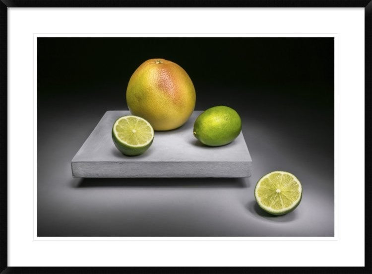 "Citrus Family" Framed Digital Print by Christophe Verot, 38"x28"