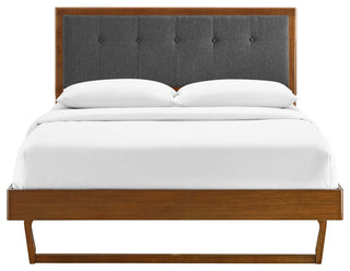 Modway Willow King Wood Platform bed With Angular Frame