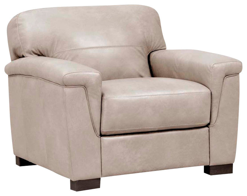 Leather Upholstery Chair, Beige