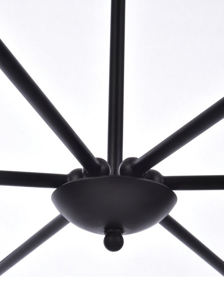 Living District LD812D42BK Cohen 42" Pendant, Black