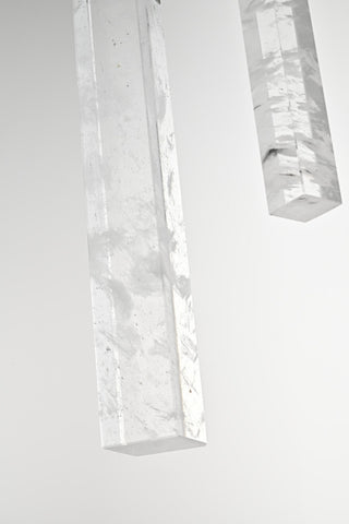 Elegant Lighting 2089G42 Aurora 42"W Crystal Chandelier - Chrome