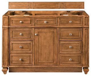 Bristol 48" Vanity, Saddle Brown