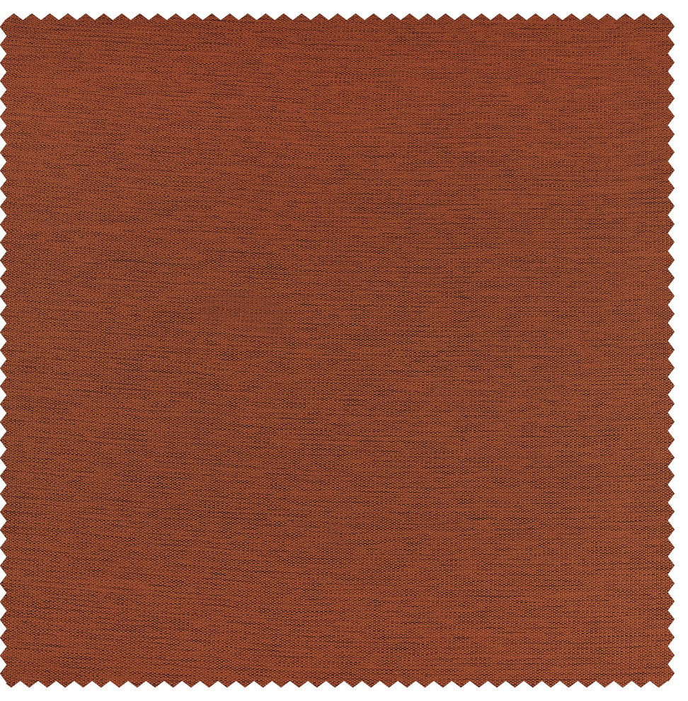 Persimmon Bellino Grommet Blackout Room Darkening Curtain Single Panel, 50"x96"
