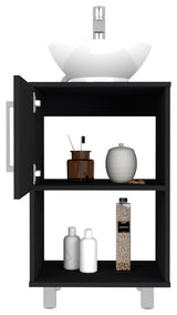 Single Bathroom Vanity Pigmag, Bathroom, Black