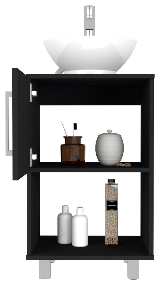 Single Bathroom Vanity Pigmag, Bathroom, Black