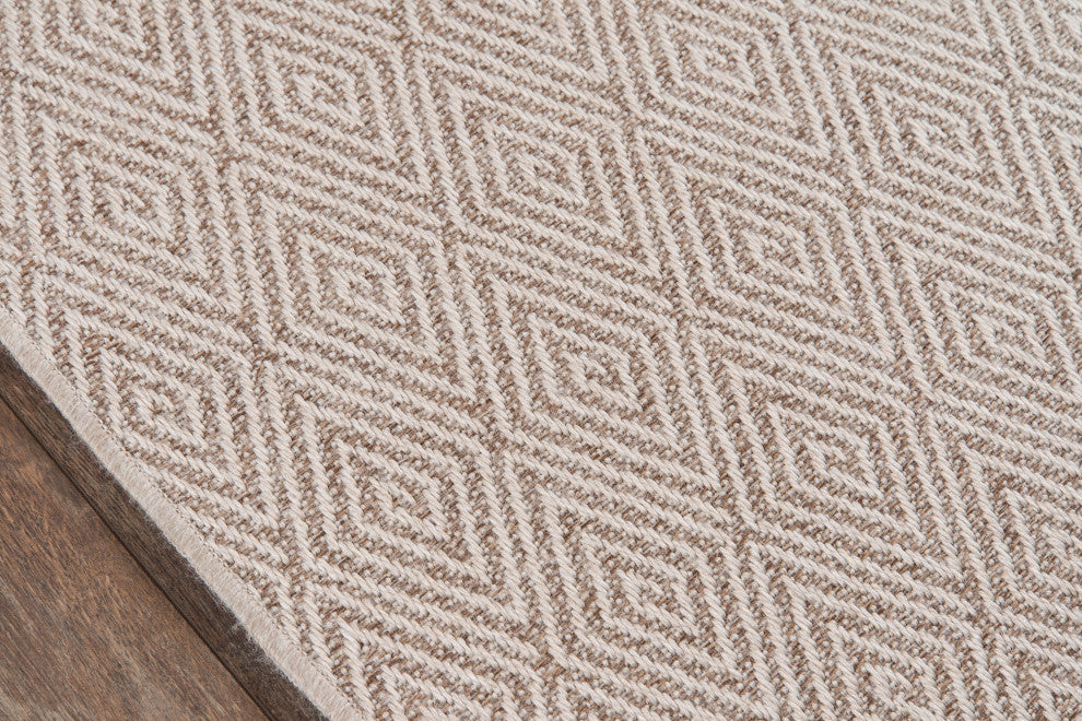 Erin Gates by Momeni Downeast Wells Indoor Outdoor Rug, Natural, 5''x7''6"