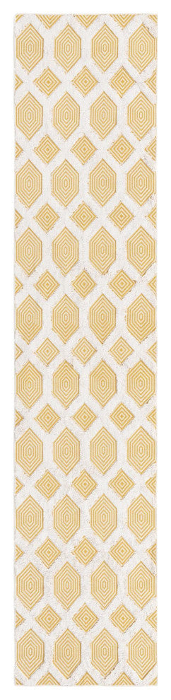 Unique Loom Sabrina Soto Casa Havana Area Rug, Yellow, 2' 7 X 12' 0 Runner
