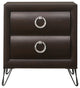 ACME Tablita Nightstand, Dark Merlot