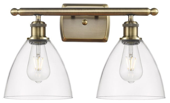 Innovations Lighting 516-2W-AB-GBD-752-LED 2 Light 18" Bath Vanity Light