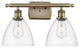 Innovations Lighting 516-2W-AB-GBD-752-LED 2 Light 18" Bath Vanity Light