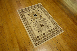 Unique Loom Ivory Oasis Taftan 2' 2 x 3' 0 Area Rug