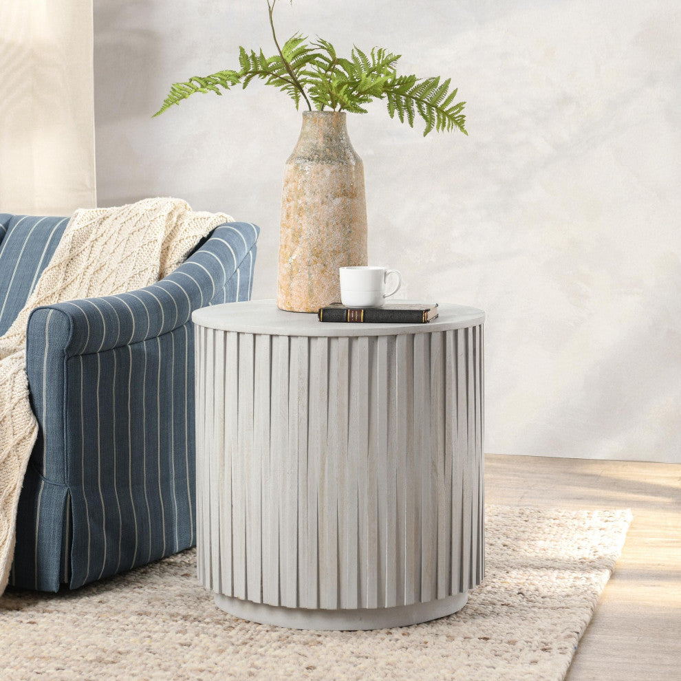 Maya Round End Table By Kosas Home