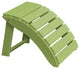 Poly Folding Ottoman, Tropical Lime