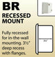 Recess Porcelain Rectangle Soap Dish Niche Shelf Bathroom Shower Holder, Sterling Silver Glossy