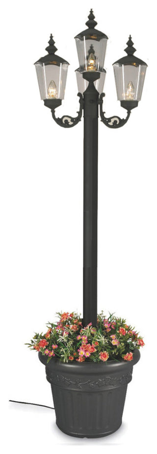 Ll-00430 Cambridge 00430 Four Lantern Planter, Park Style