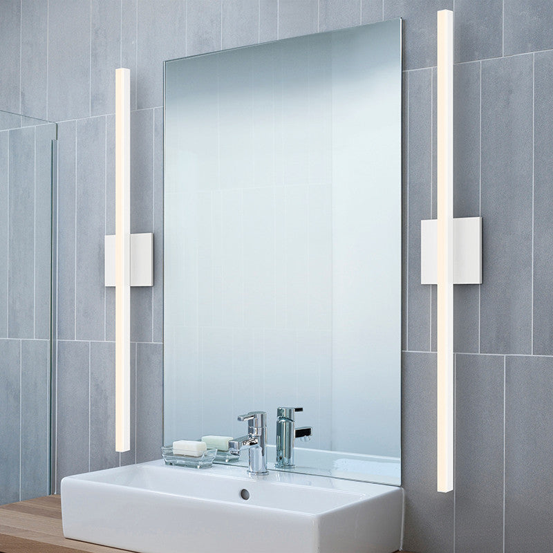 Sonneman 2770 Stix 25" LED Bath Bar - Bright Satin Aluminum