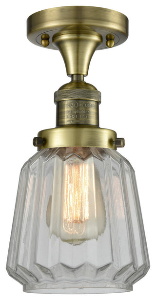 Innovations Lighting 517-1Ch-Ab-G142-Led 1 Light Dimmable Led Flush Mount