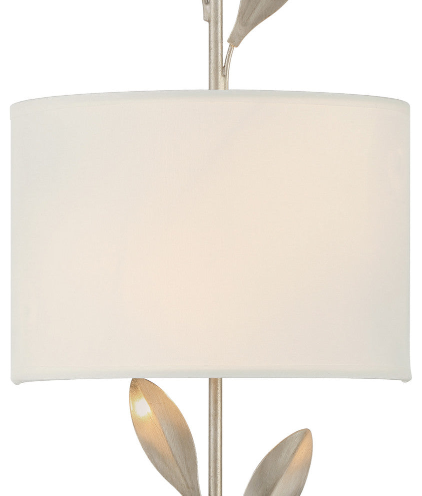 Crystorama Lighting Group 501 Broche 2 Light 24" Tall Wall Sconce - Matte White